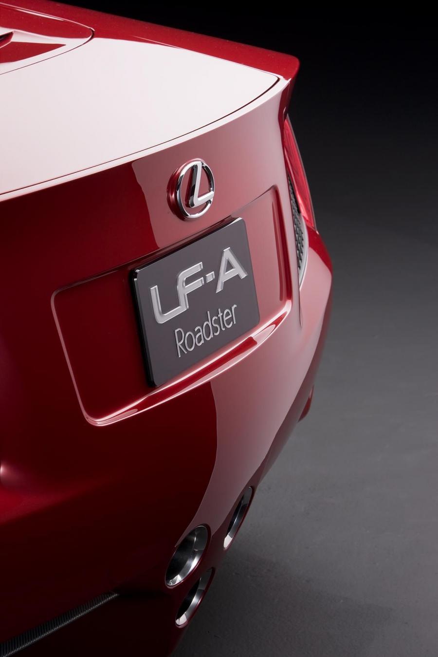  Lexus LF-A Roadster Concept 2008 года  (фото 39 из 101)